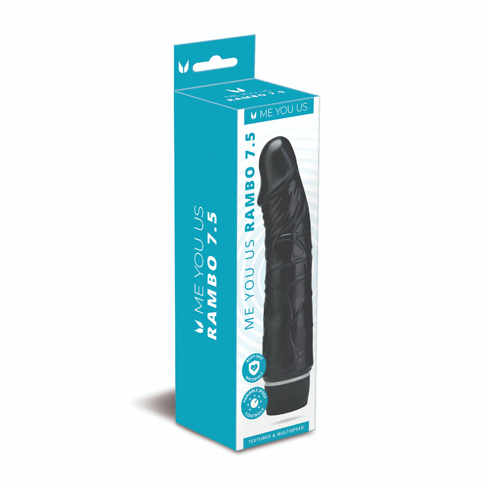 Me You Us - Me You Us Rambo 7.5 in. Realistic Vibrator - Vibrators - TPE/TPR/Elastomers