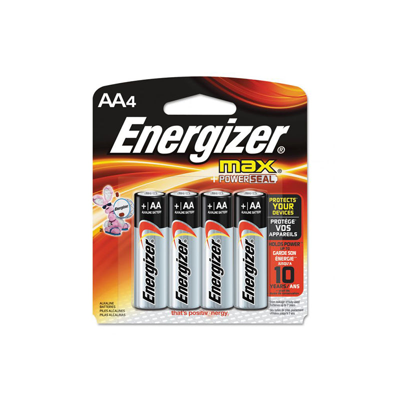 Energizer - Energizer AA 4pk USA - Batteries