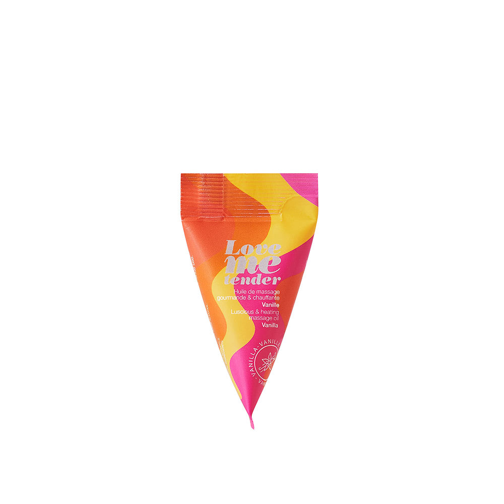 Lovely Planet - Love to Love Love Me Tender Luscious & Heating Massage Oil Vanilla 12/Bag 0.33 oz. - Lubricants, Creams & Glides