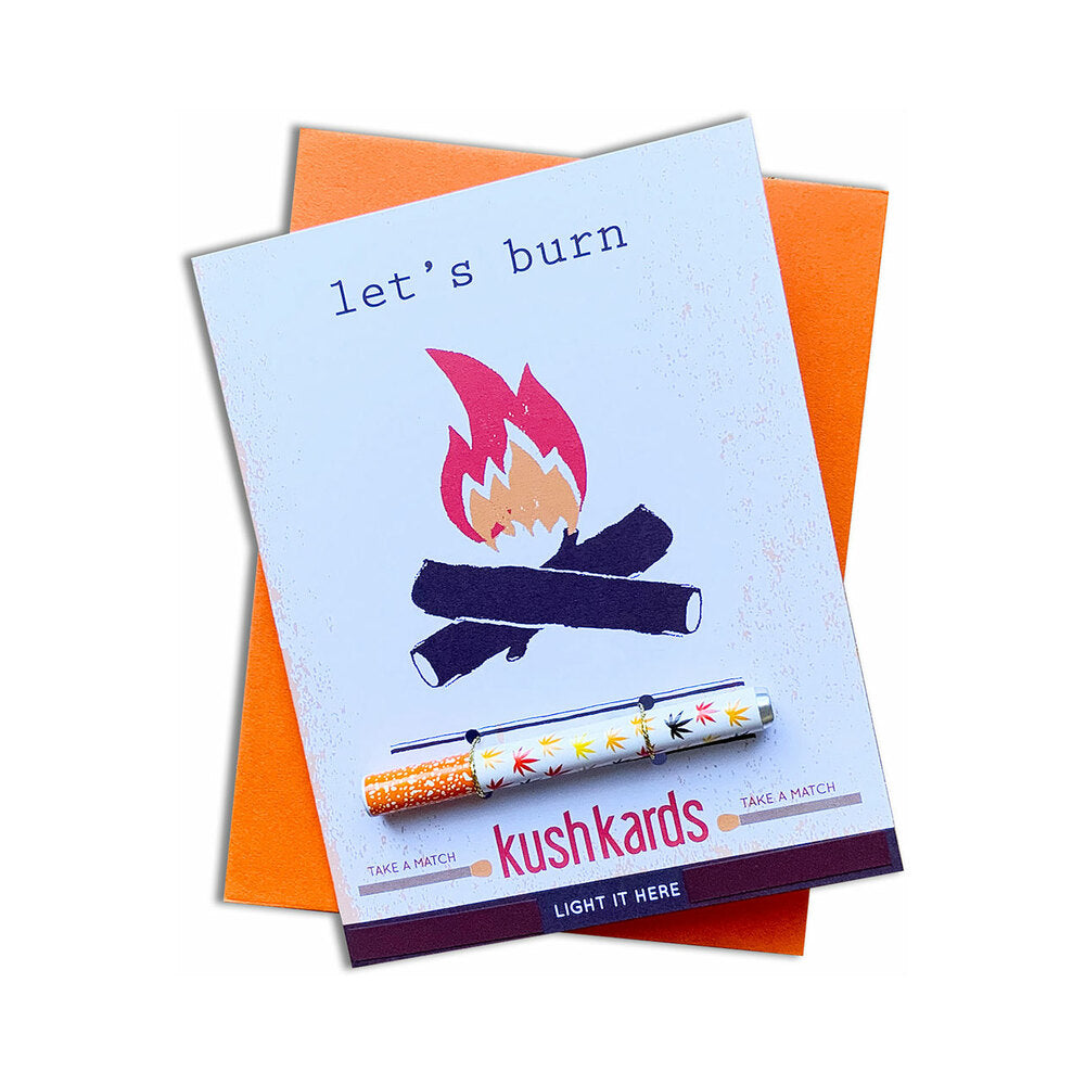KushKards - Let''s Burn One Hitter Kard - General - Paper