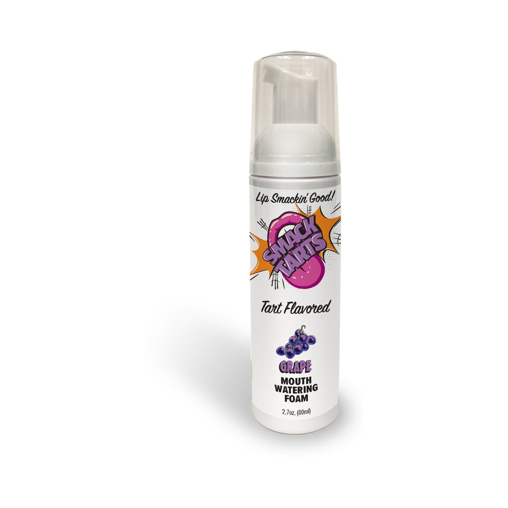 Little Genie - Smack Tarts Mouthwatering Foam Sour Grape 2.7 oz. - Supplements & Enhancers