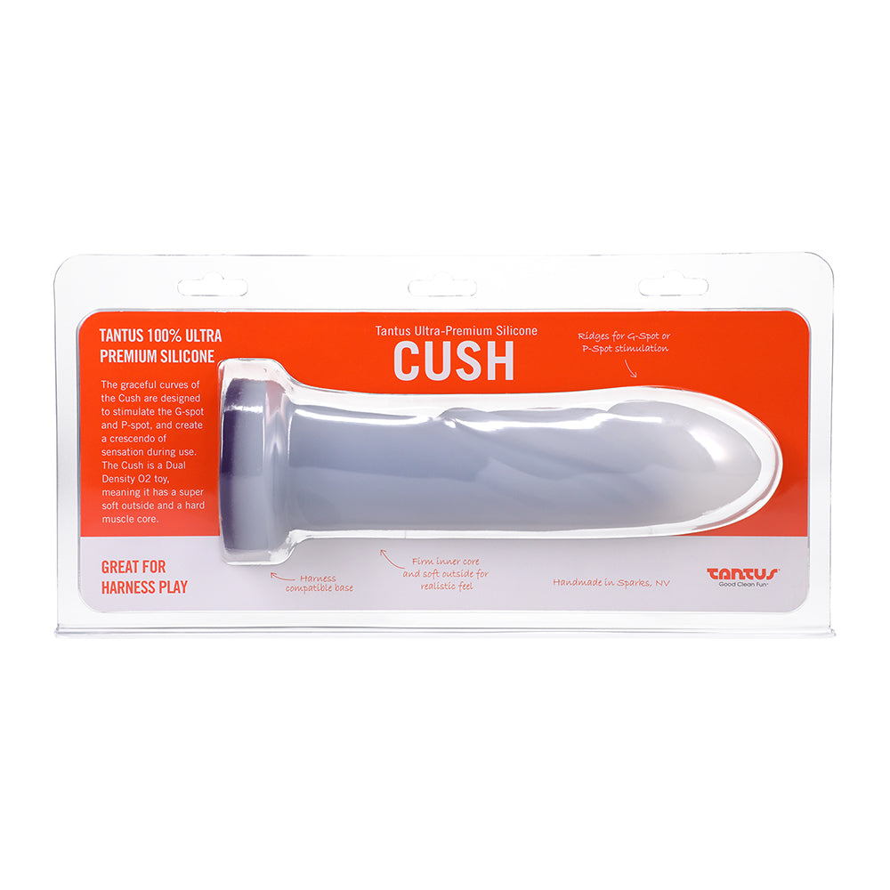 Tantus - Tantus Cush O2 Dual Density G-Spot Dildo Twilight - Dildos - Silicone