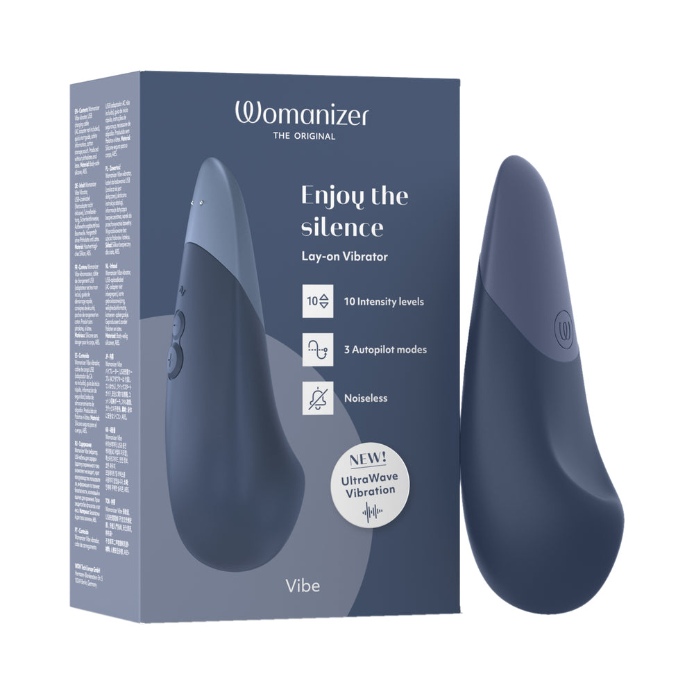 Womanizer - Womanizer Vibe Dark Blue - Vibrators - Silicone