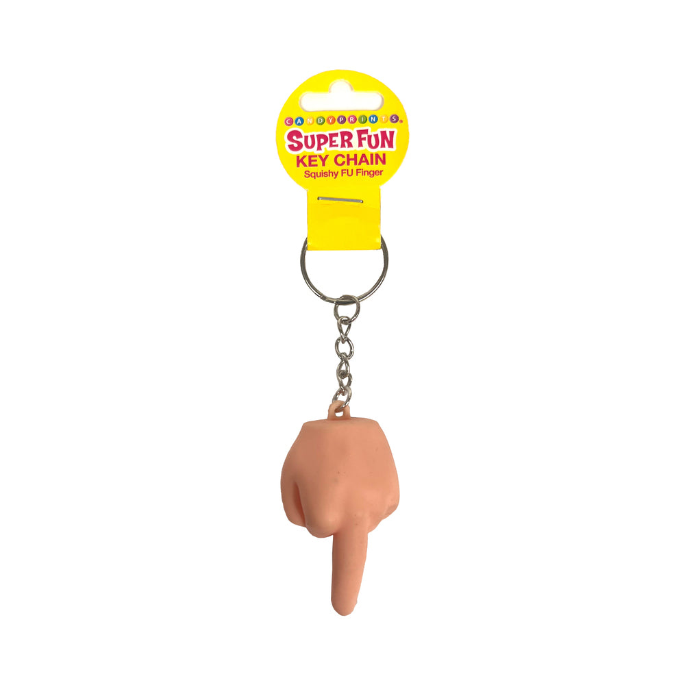 Little Genie - Last Fuck Squishy F-U Finger Key Chain - Novelties & Games