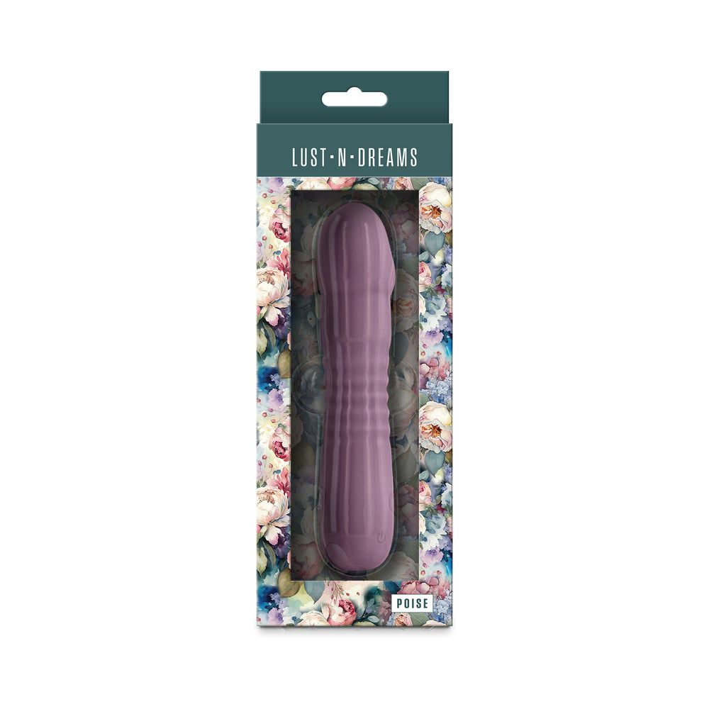 NS Novelties - Lust-n-Dreams Poise Mauve - Vibrators - Silicone