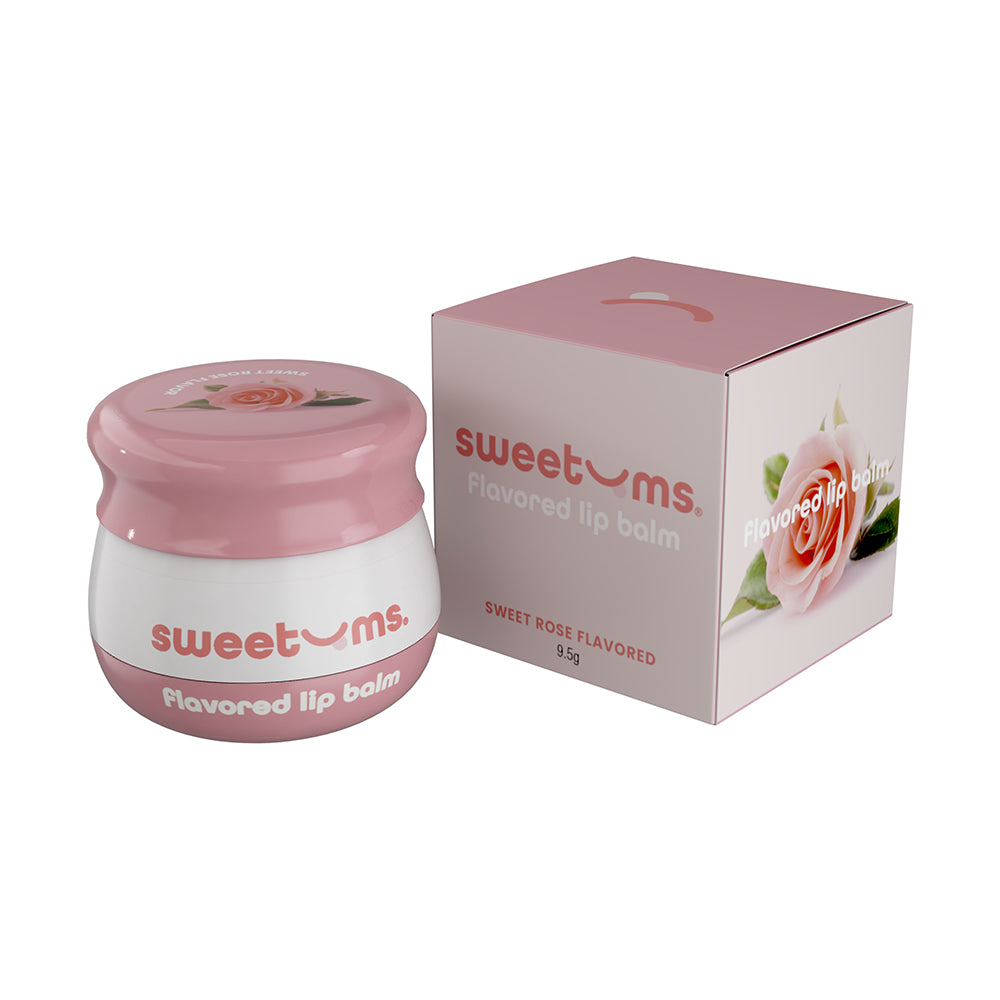Sweetums - Sweetums Sweet Rose Flavored Lip Balm - Lubricants, Creams & Glides