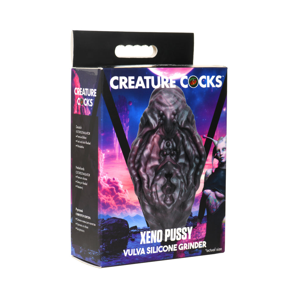 XR Brands - Creature Cocks Xeno Pussy Vulva Silicone Grinder - Vibrators - Silicone