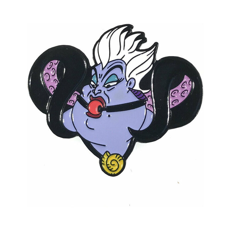 Geeky & Kinky - Geeky & Kinky The Sea Witch Enamel Pin - Novelties & Games - Metal