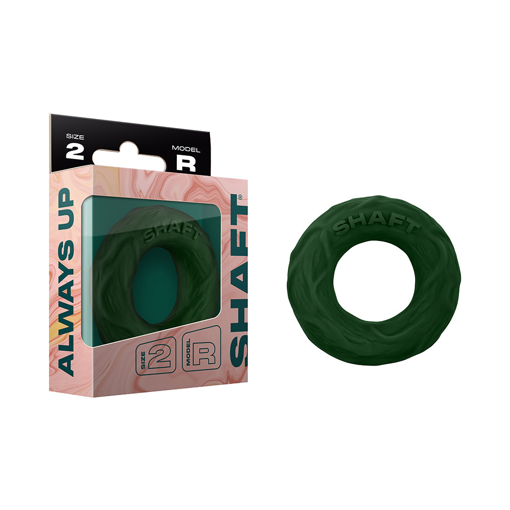 Shaft - Shaft Model R: C-Ring Green Size 2 - Cockrings - Silicone