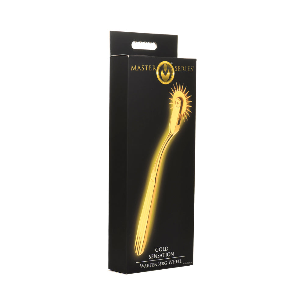 XR Brands - Master Series Gold Sensation Wartenberg Wheel - General - Metal