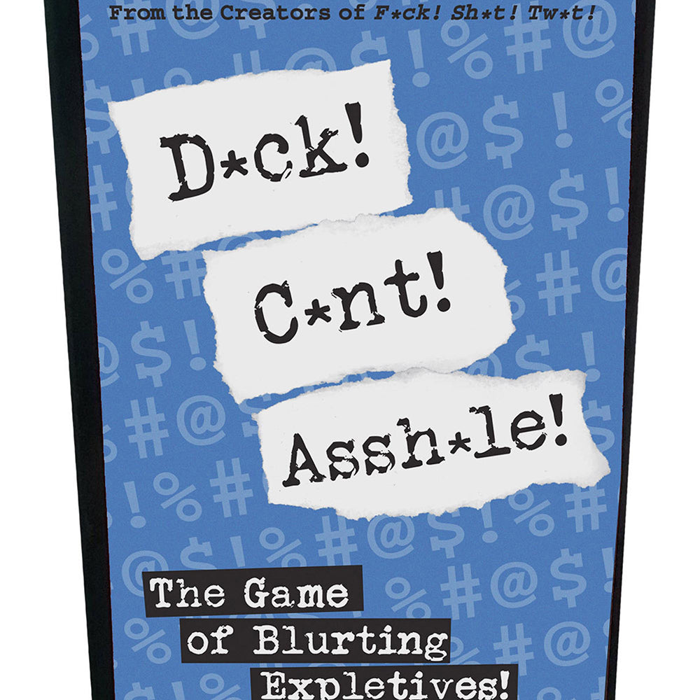 Kheper Games - D*ck! C*nt! Assh*le! Card Game - Novelties & Games - Paper