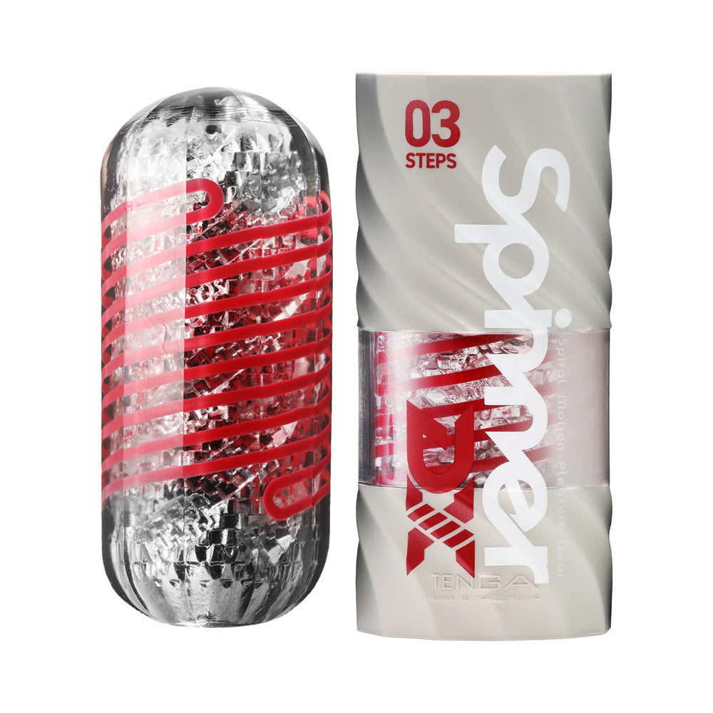TENGA - Tenga Spinner DX 03 Steps - Masturbation Aids for Males - TPE/TPR/Elastomers
