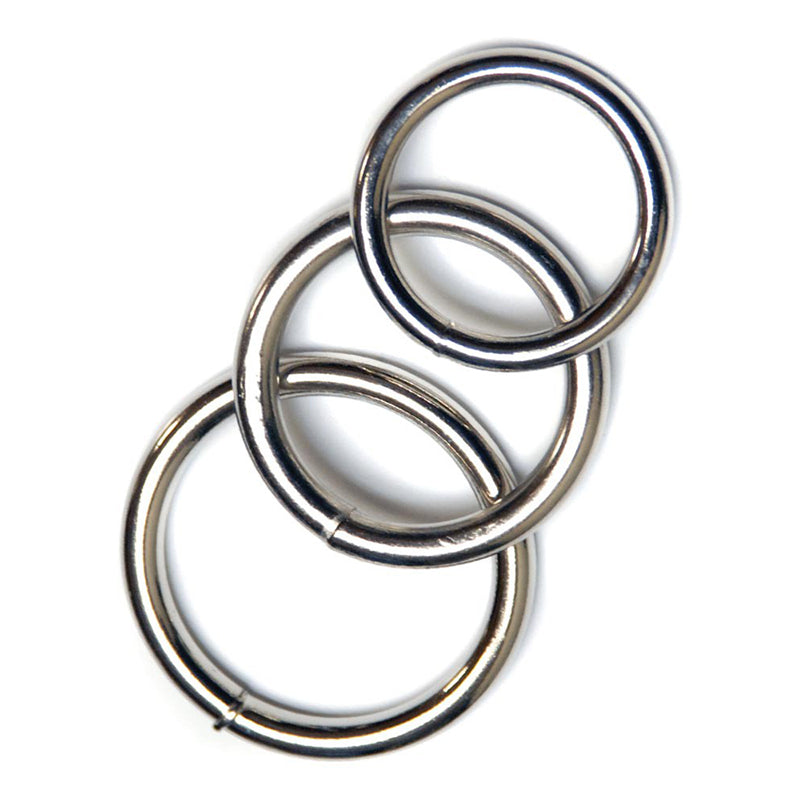 Stockroom - Kinklab Steel O''Rings - 3 Pack - Cockrings - Metal