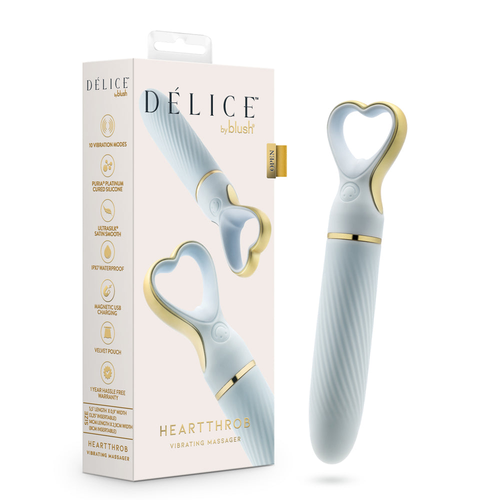 Blush - Delice Heartthrob Something Blue - Vibrators - Silicone