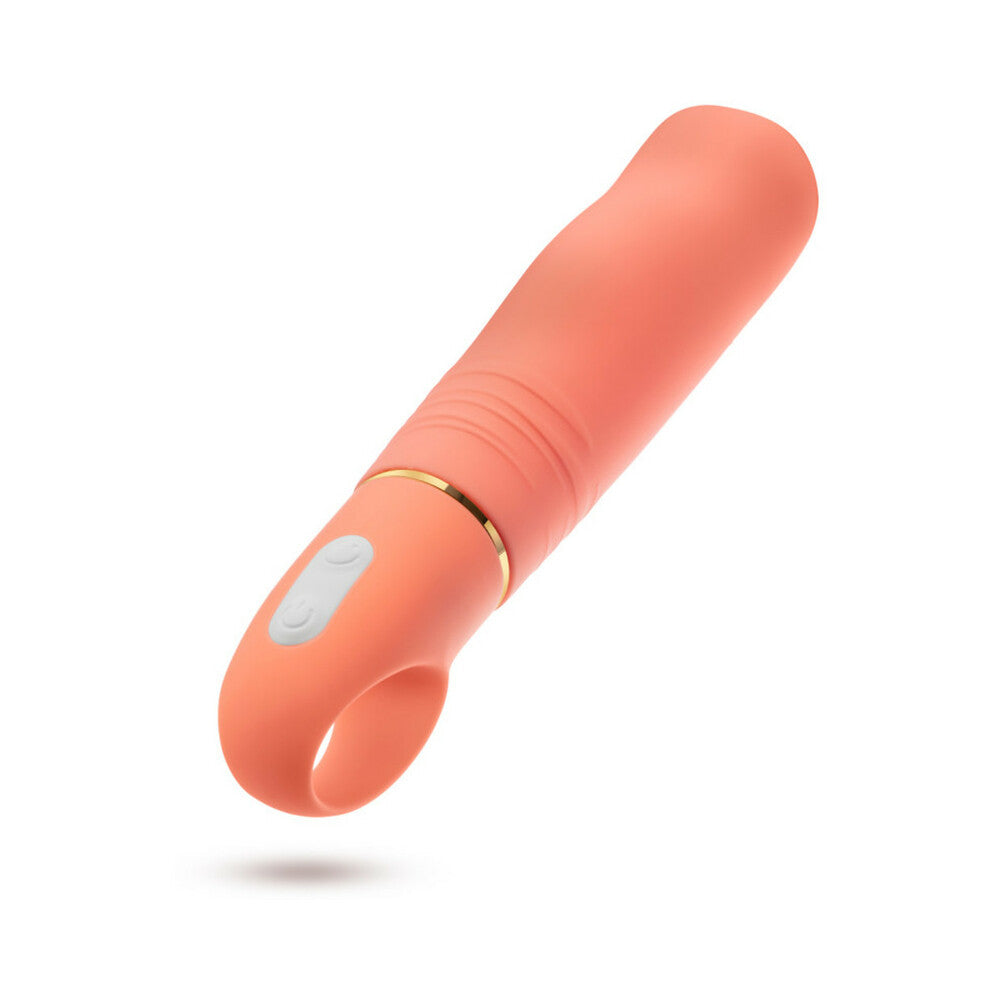 Blush - Aria Smokin'' AF Silicone Vibrator Coral - Vibrators - Silicone