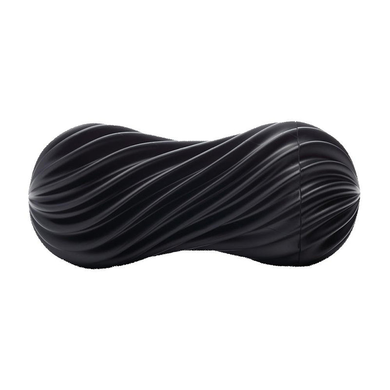 Tenga - Tenga FLEX Rocky Black - Masturbation Aids for Males - TPE/TPR/Elastomers
