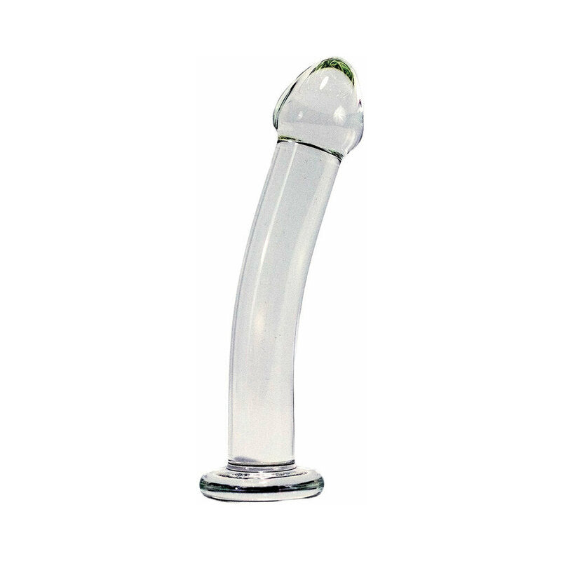 Crystal Delights - Crystal Delights Harnessable Dildo Clear - Dildos - Glass