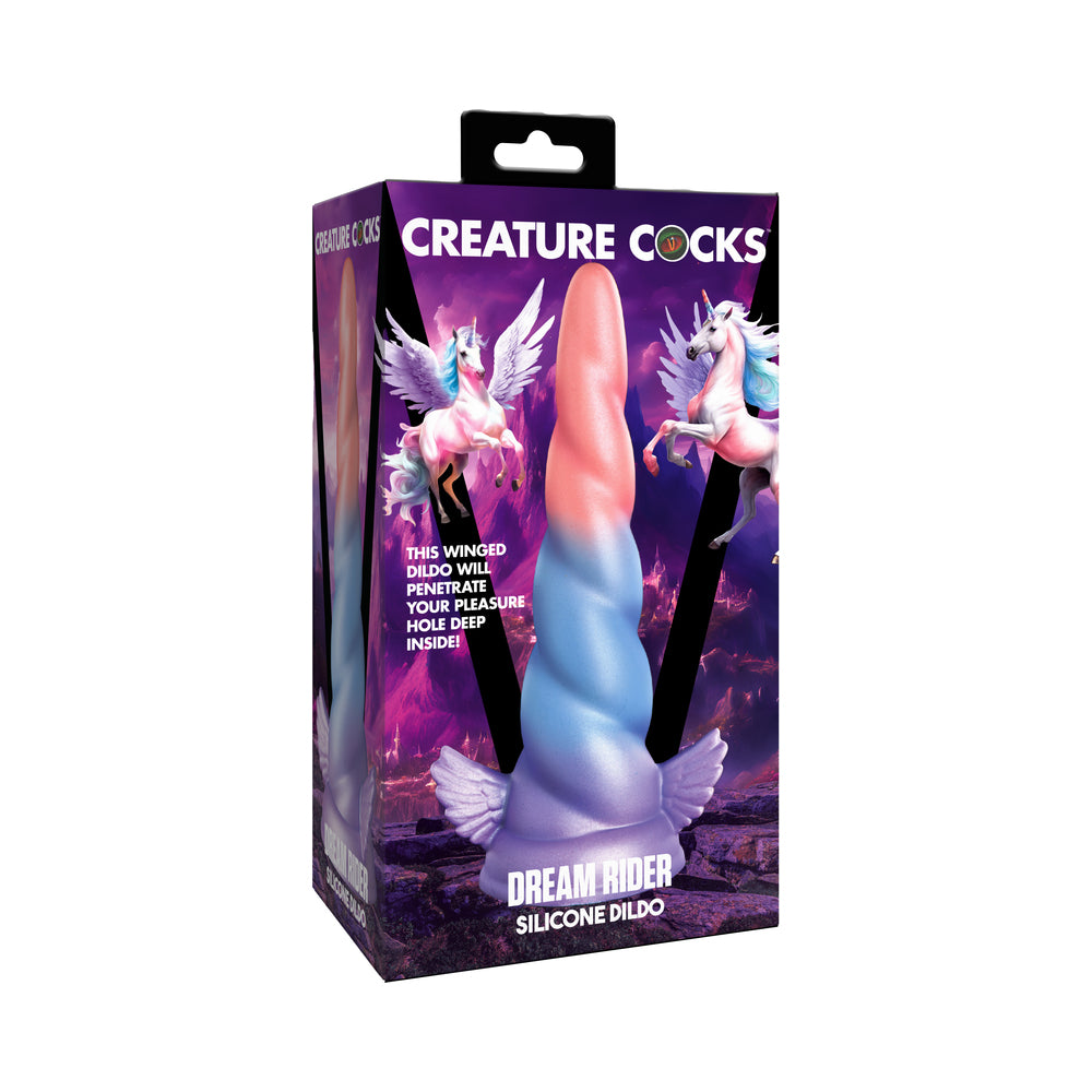 XR Brands - Creature Cocks Dream Rider Silicone Dildo - Dildos - Silicone