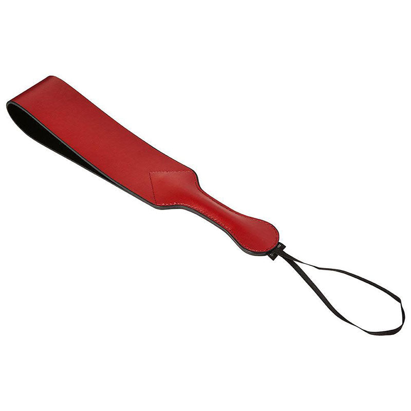 Sportsheets - Sportsheets Saffron Loop Paddle Red - Bondage & Fetish Toys - Polyurethane