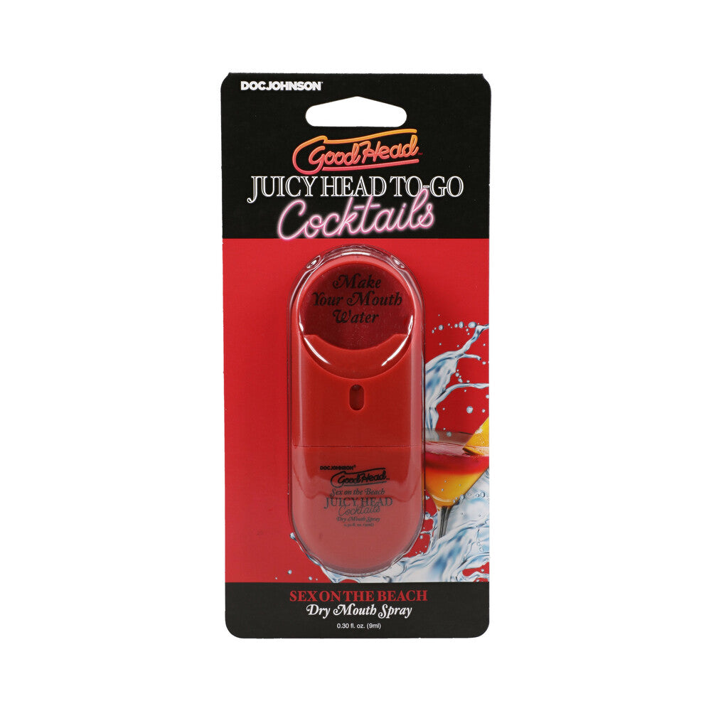 Doc Johnson - GoodHead Juicy Head Cocktails Dry Mouth Spray To-Go Sex on the Beach - Supplements & Enhancers