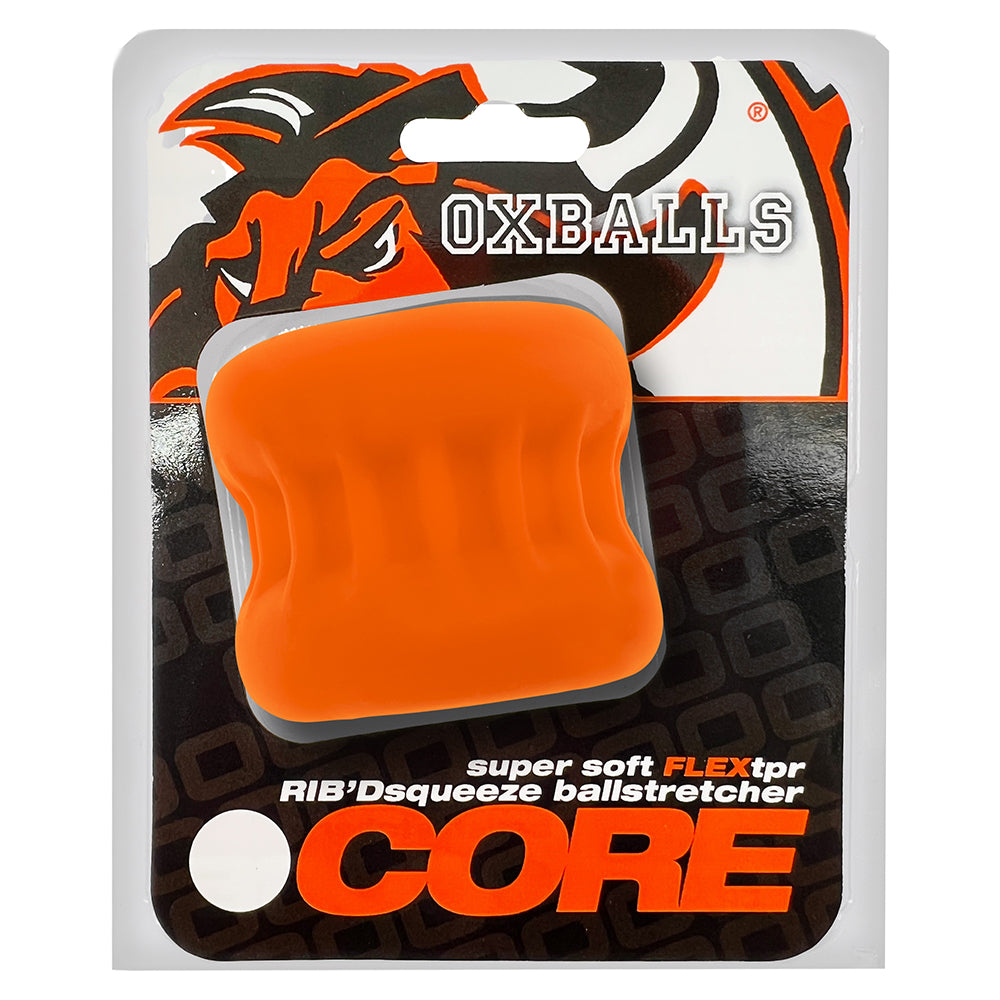Oxballs - OxBalls Core Gripsqueeze Ballstretcher Orange Ice - Cockrings - TPE/TPR/Elastomers