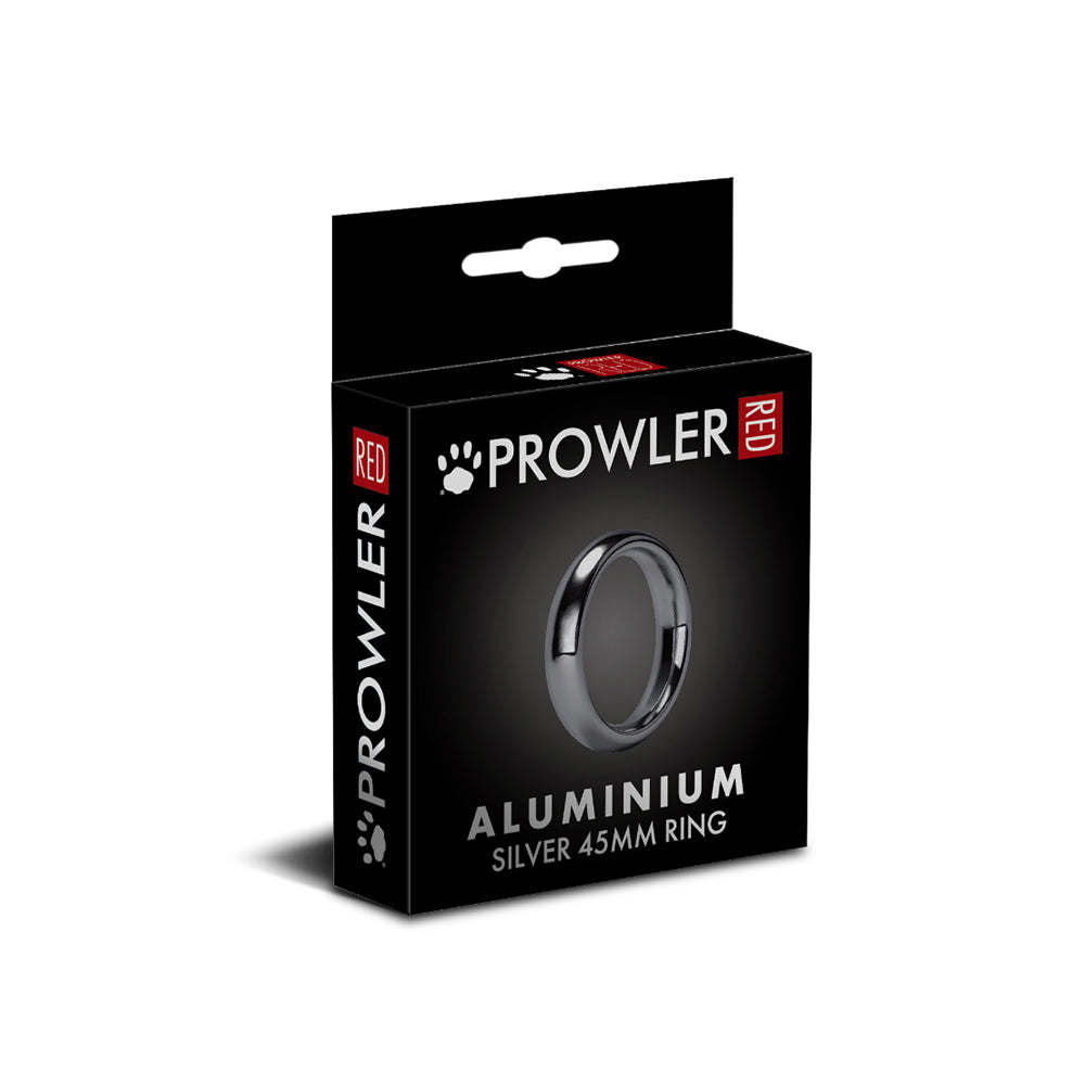Prowler RED - Prowler RED Aluminum Silver 45mm Ring - Cockrings - Metal