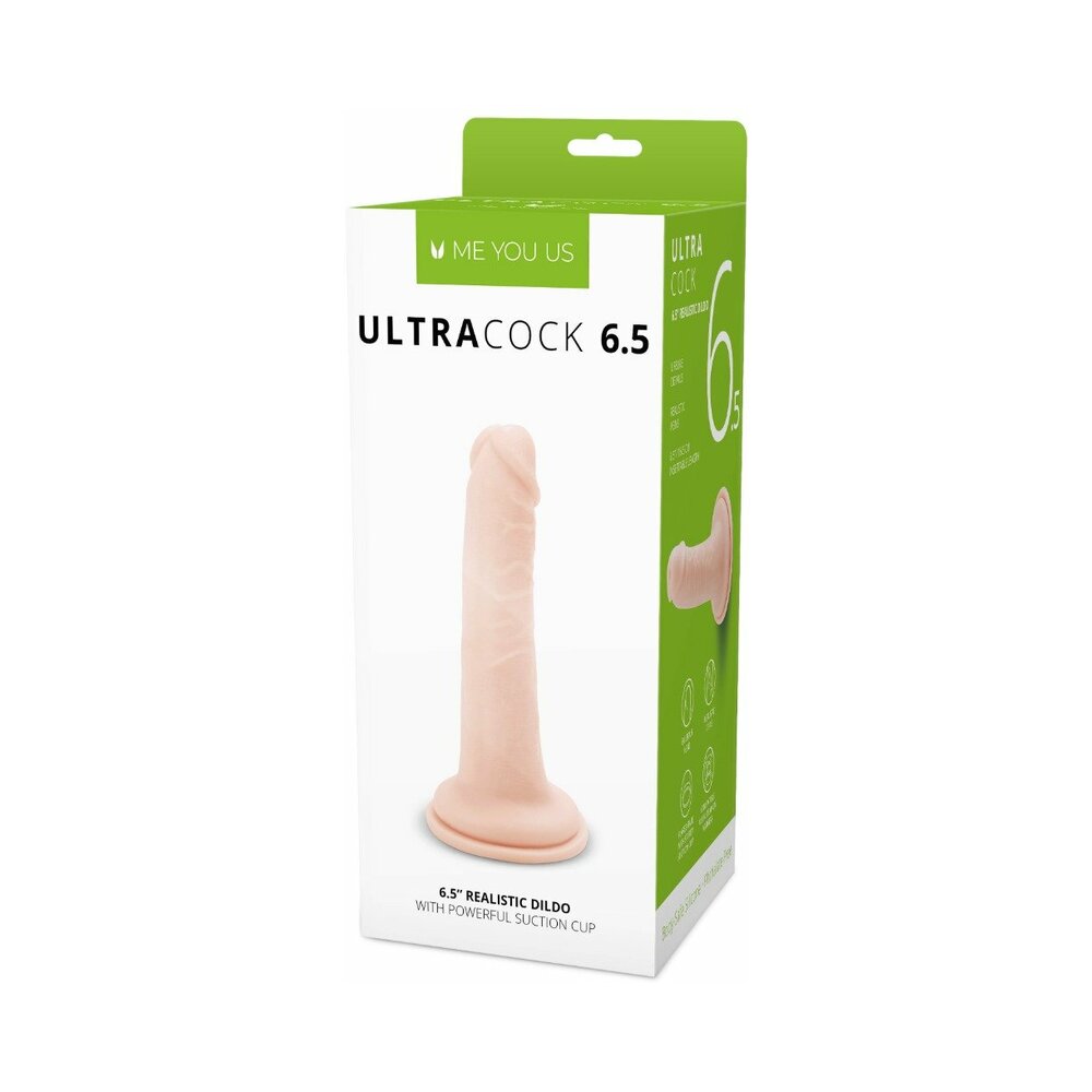 Me You Us - Me You Us Ultra Cock 6.5 in. Realistic Dildo Vanilla - Dildos - PVC