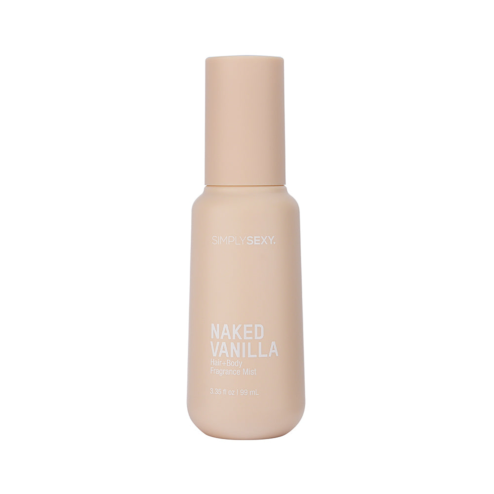 Classic Brands - Simply Sexy Pheromone Hair + Body Mist Naked Vanilla 3.35 oz. - Lubricants, Creams & Glides
