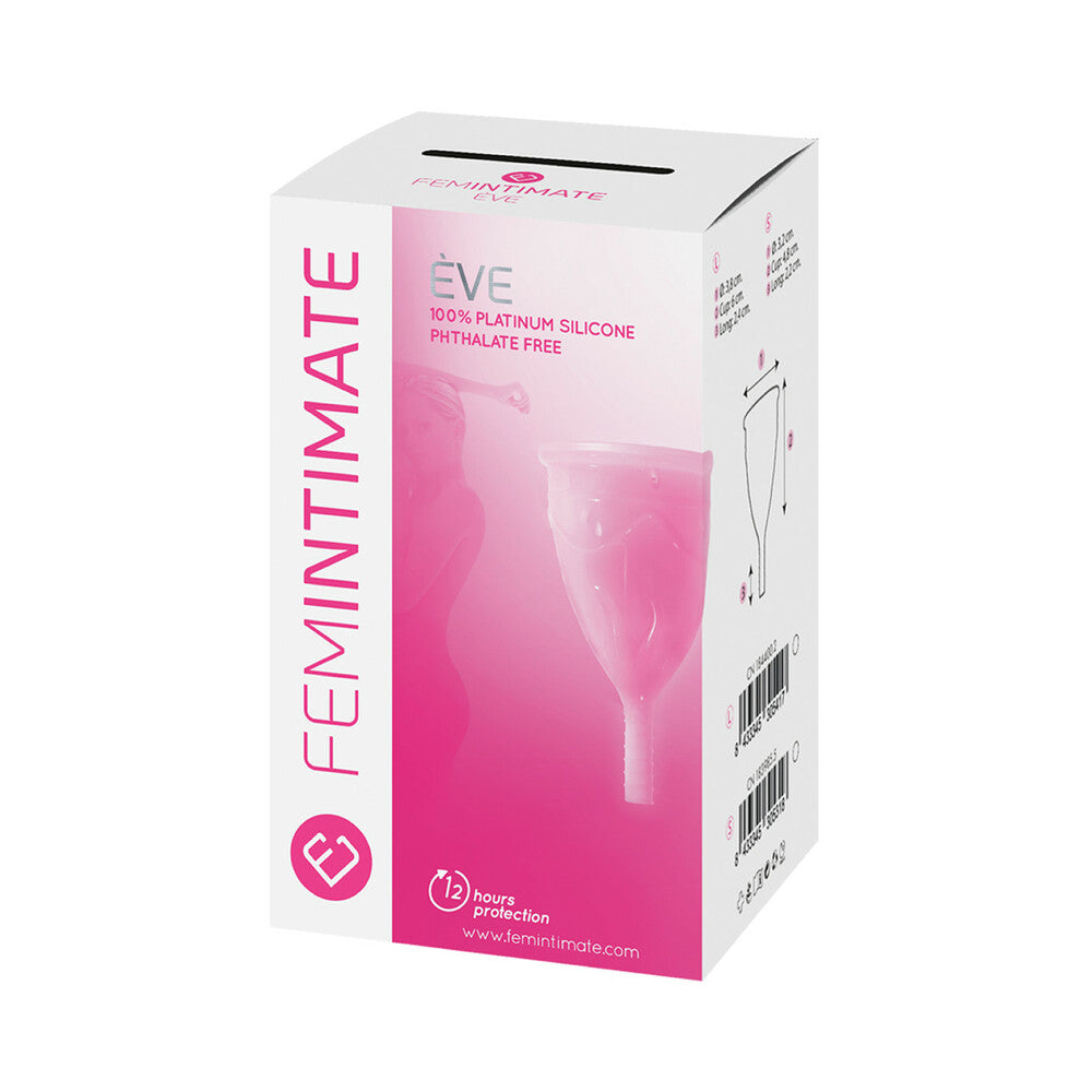 Doc Johnson - FEMINTIMATE Eve Menstrual Cup Size L - Sexual Wellness - Silicone
