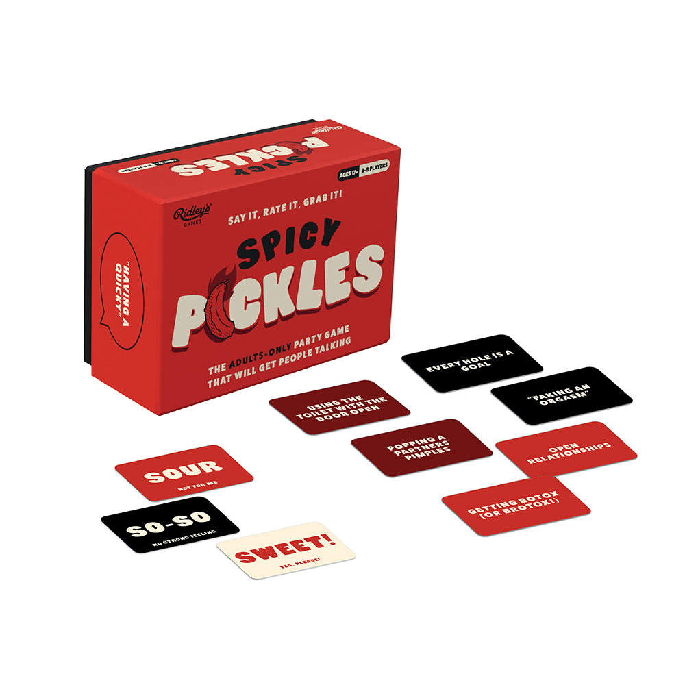 Hachette - Spicy Pickles: The adults-only party game that will get people talking - Novelties & Games - Paper