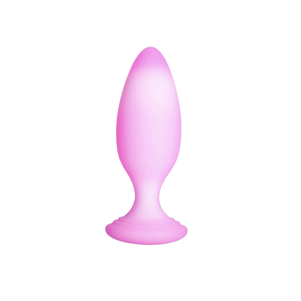 BMS - Softies Dual Layer Butt Plug 4 in. Pink - Anal Toys & Stimulators