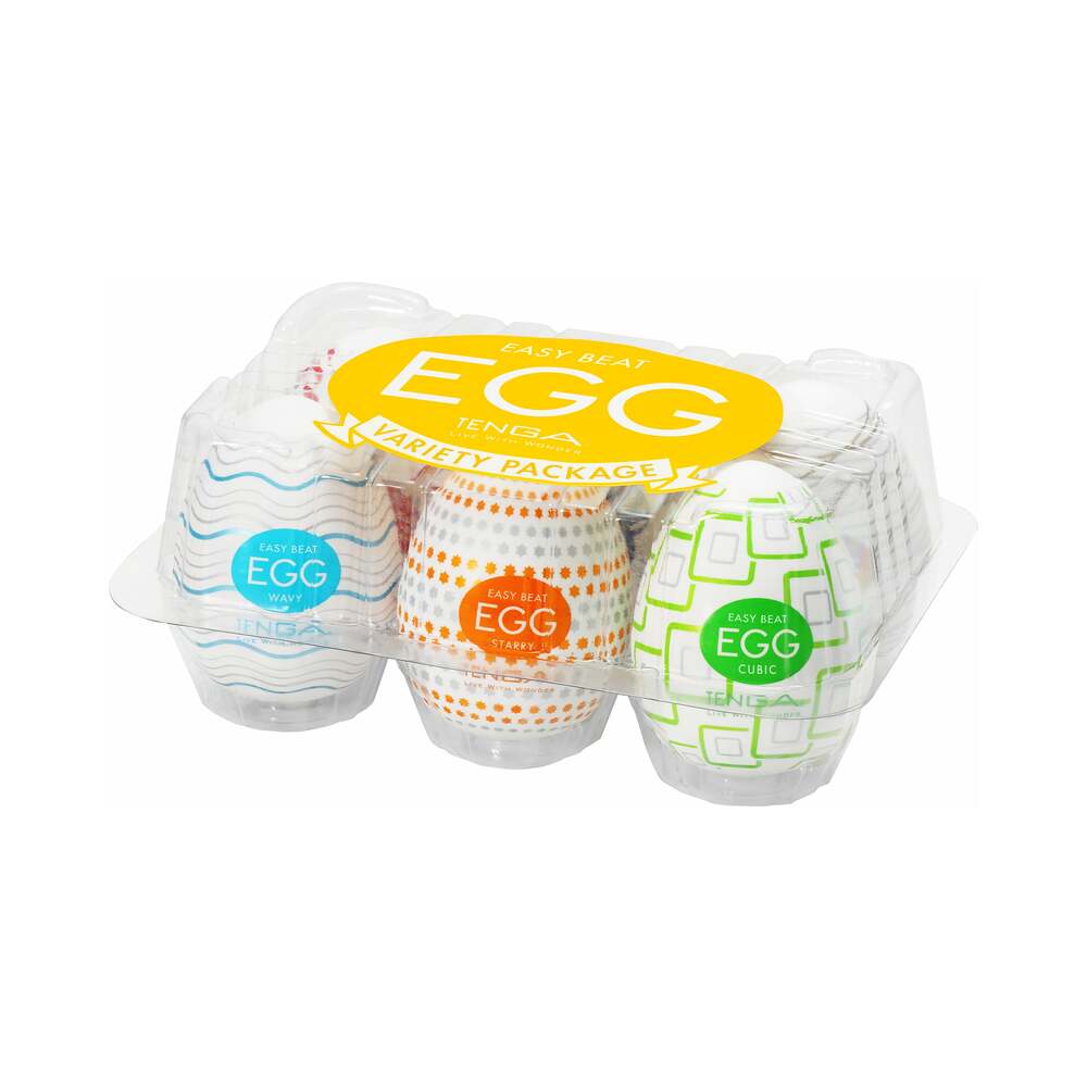 Tenga - Tenga Egg Variety Pack Standard - Masturbation Aids for Males