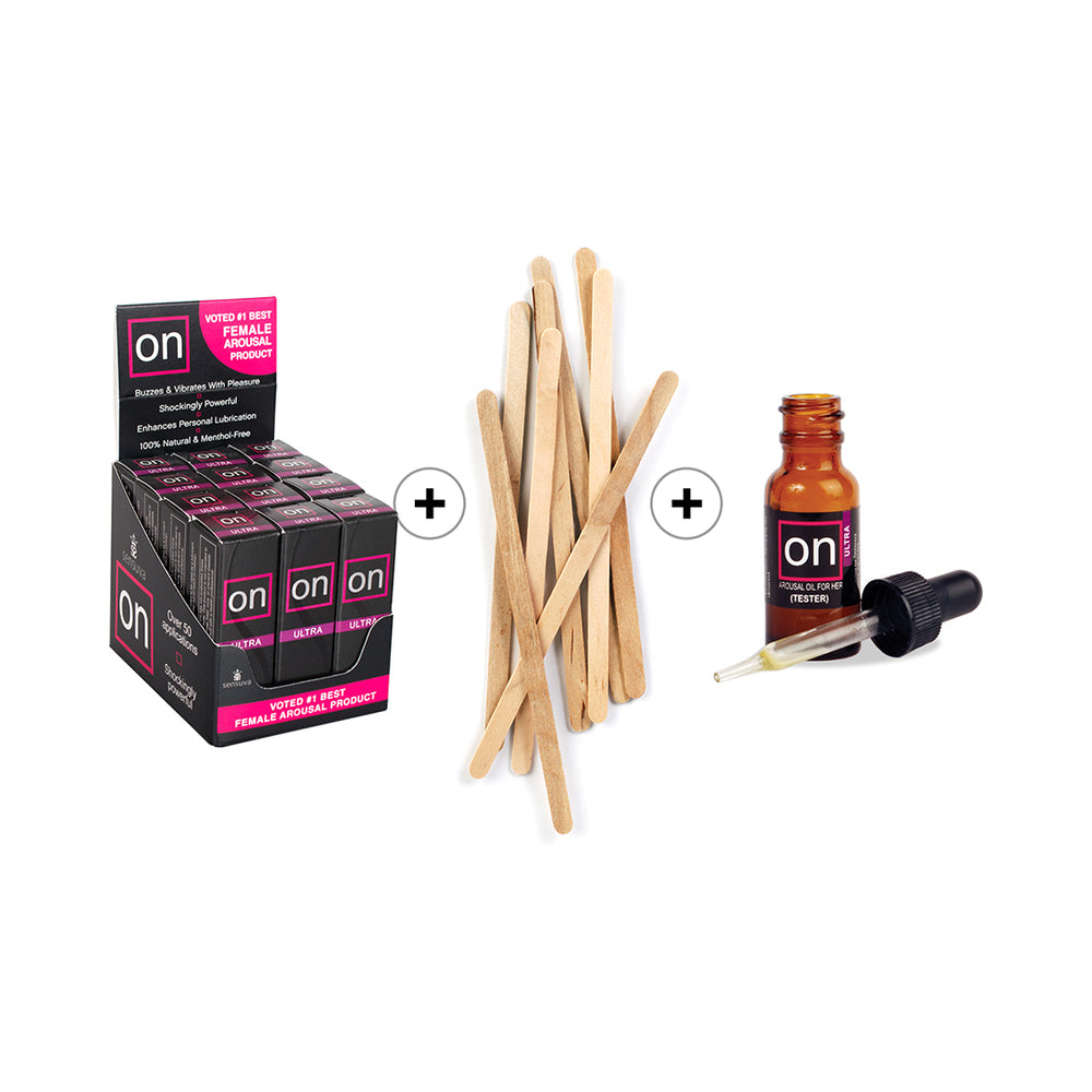 Sensuva - Sensuva ON Ultra Arousal Oil Refill Kit (12 bottles) - Supplements & Enhancers - Liquid