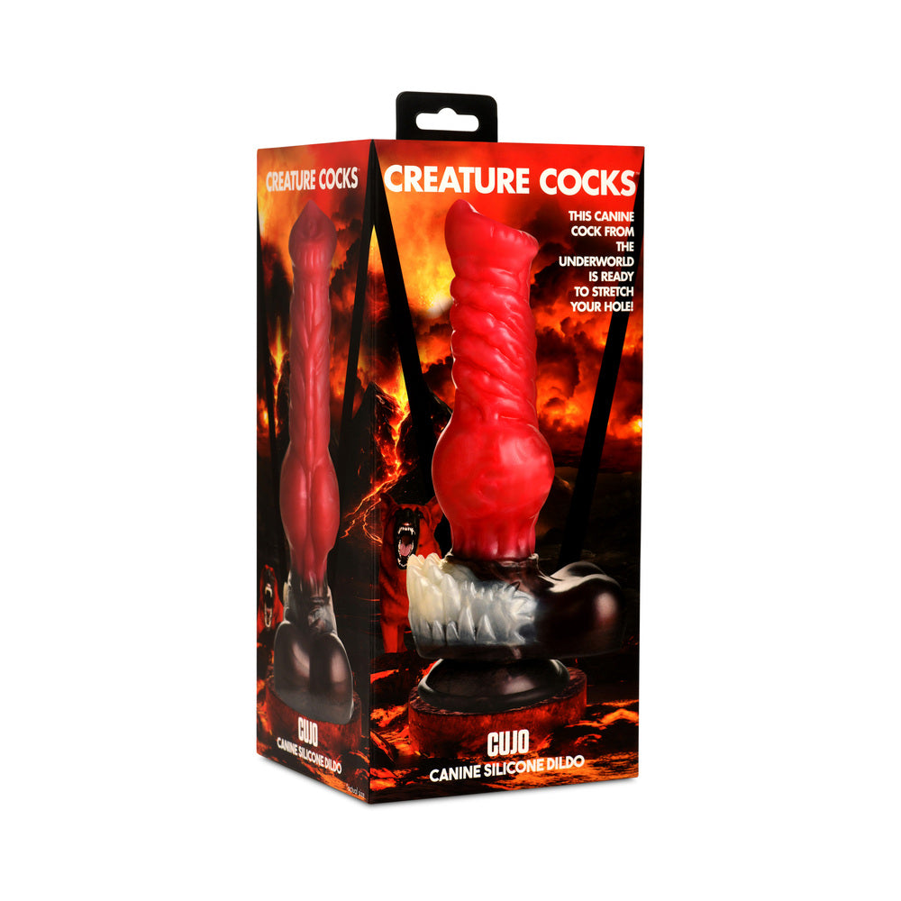 XR Brands - Creature Cocks Cujo Canine Silicone Dildo L - Dildos - Silicone