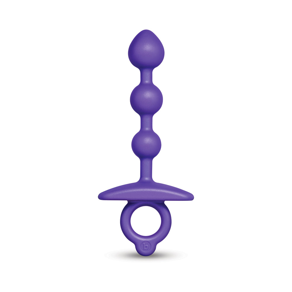 b-Vibe - b-Vibe Butties Zip Silicone Anal Bead - Anal Toys & Stimulators - Silicone