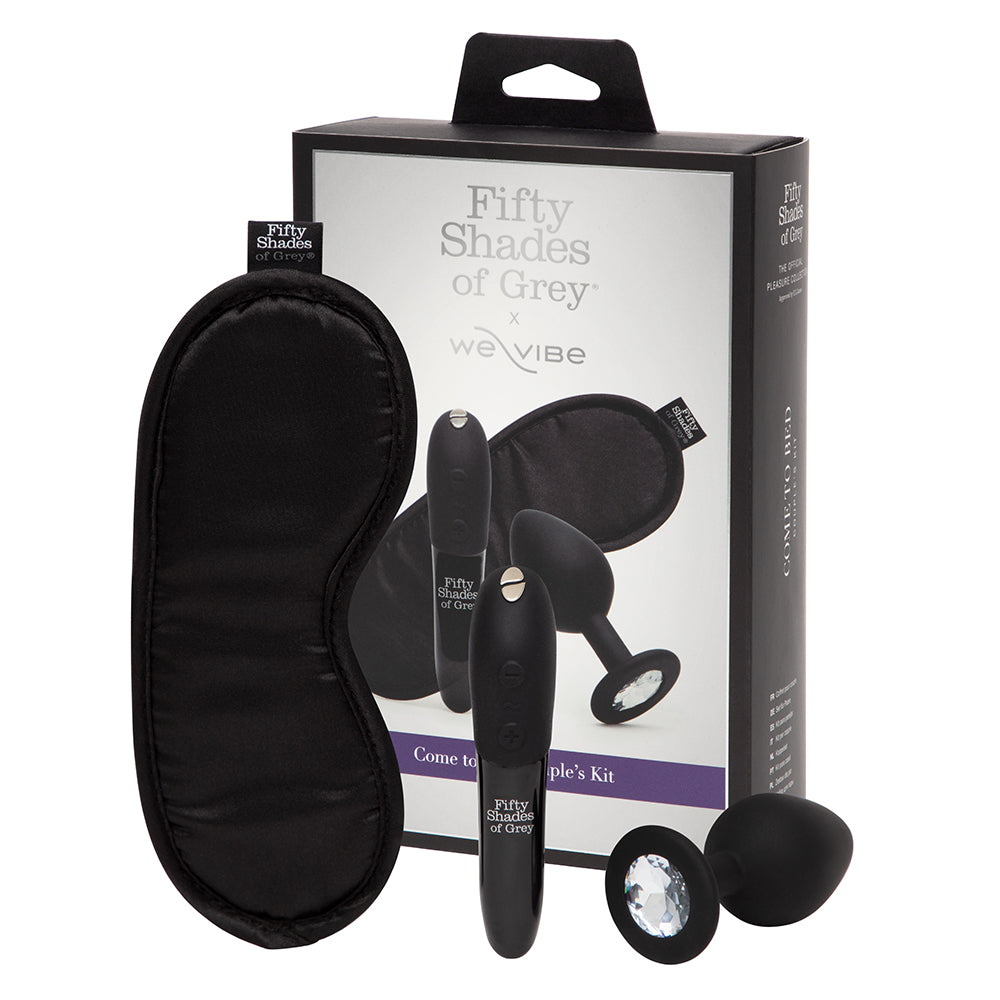 Fifty Shades of Grey - Fifty Shades of Grey We-Vibe Come to Bed Kit Black - Bondage & Fetish Toys - Silicone