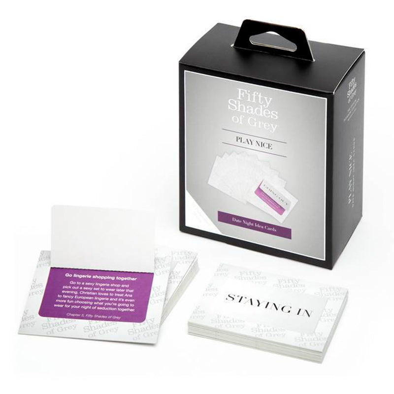 Fifty Shades of Grey - Fifty Shades of Grey Play Nice Date Night Idea Card Game - Couples
