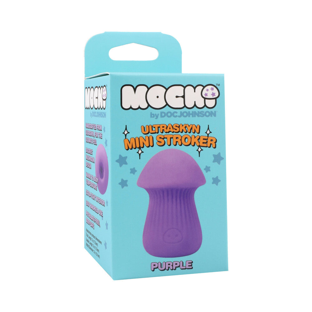 Doc Johnson - Mochi ULTRASKYN Mini Stroker Purple - Masturbation Aids for Males