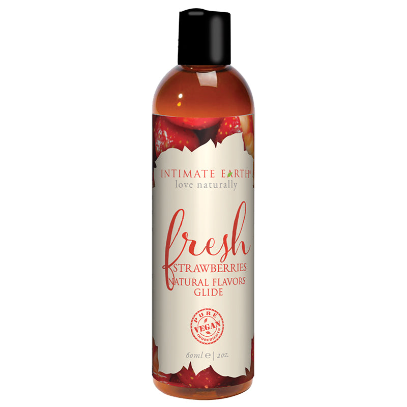 Intimate Earth - Intimate Earth Fresh Strawberries Pleasure Glide 60 ml/2 oz - Lubricants, Creams & Glides - Liquid