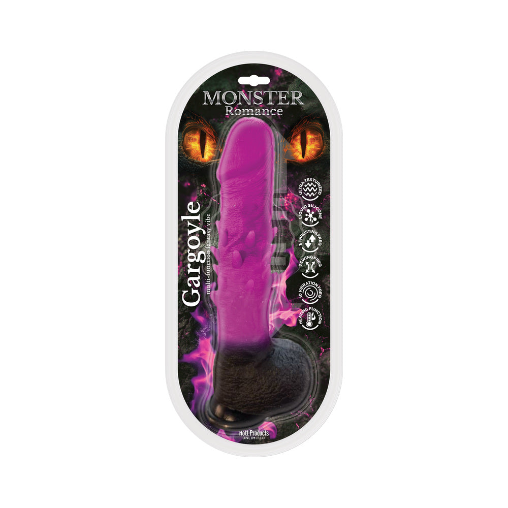 Hott Products - Monster Romance Gargoyle Multi-Speed Thrusting Dildo - Dildos