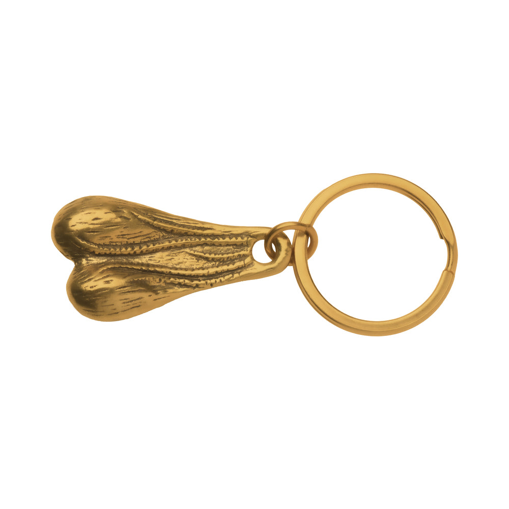 XR Brands - Big Ballers Brass Nuts Keychain - Novelties & Games - Metal