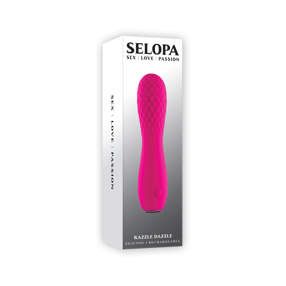 Selopa - Selopa Razzle Dazzle Rechargeable Vibe Silicone Pink - Vibrators - Silicone