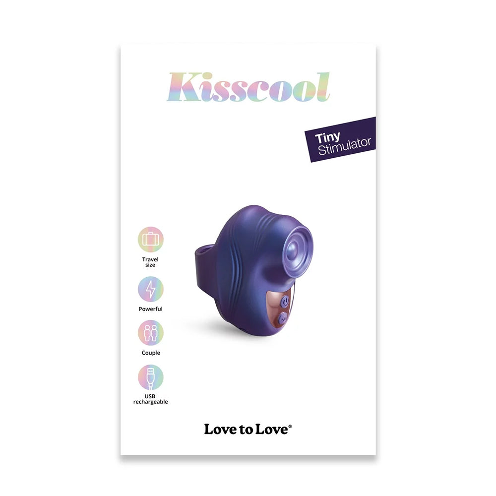 Lovely Planet - Love to Love Kisscool Midnight Indigo - Vibrators - Silicone