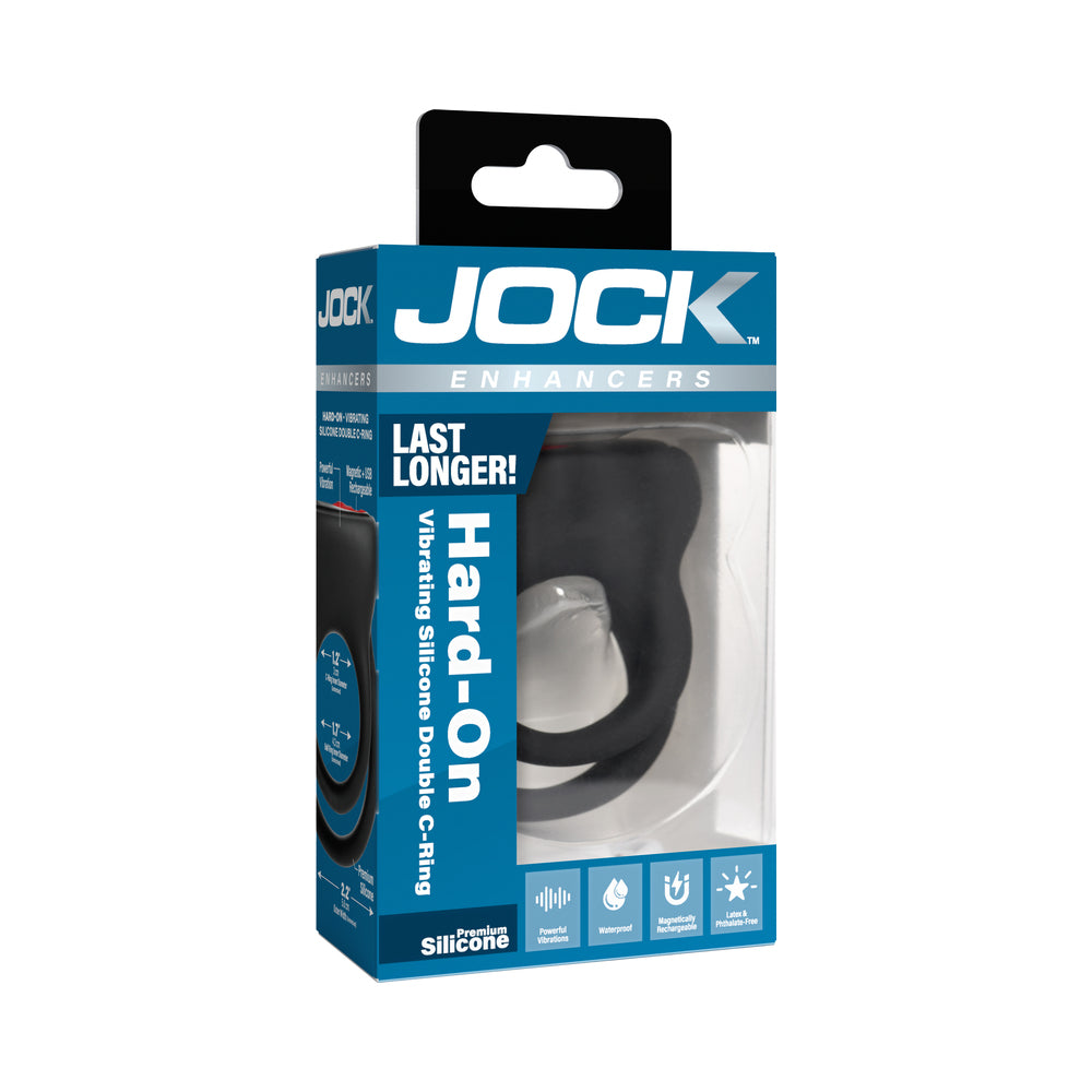 Curve Novelties - JOCK Enhancers Hard-On Vibrating Silicone Double C-Ring - General