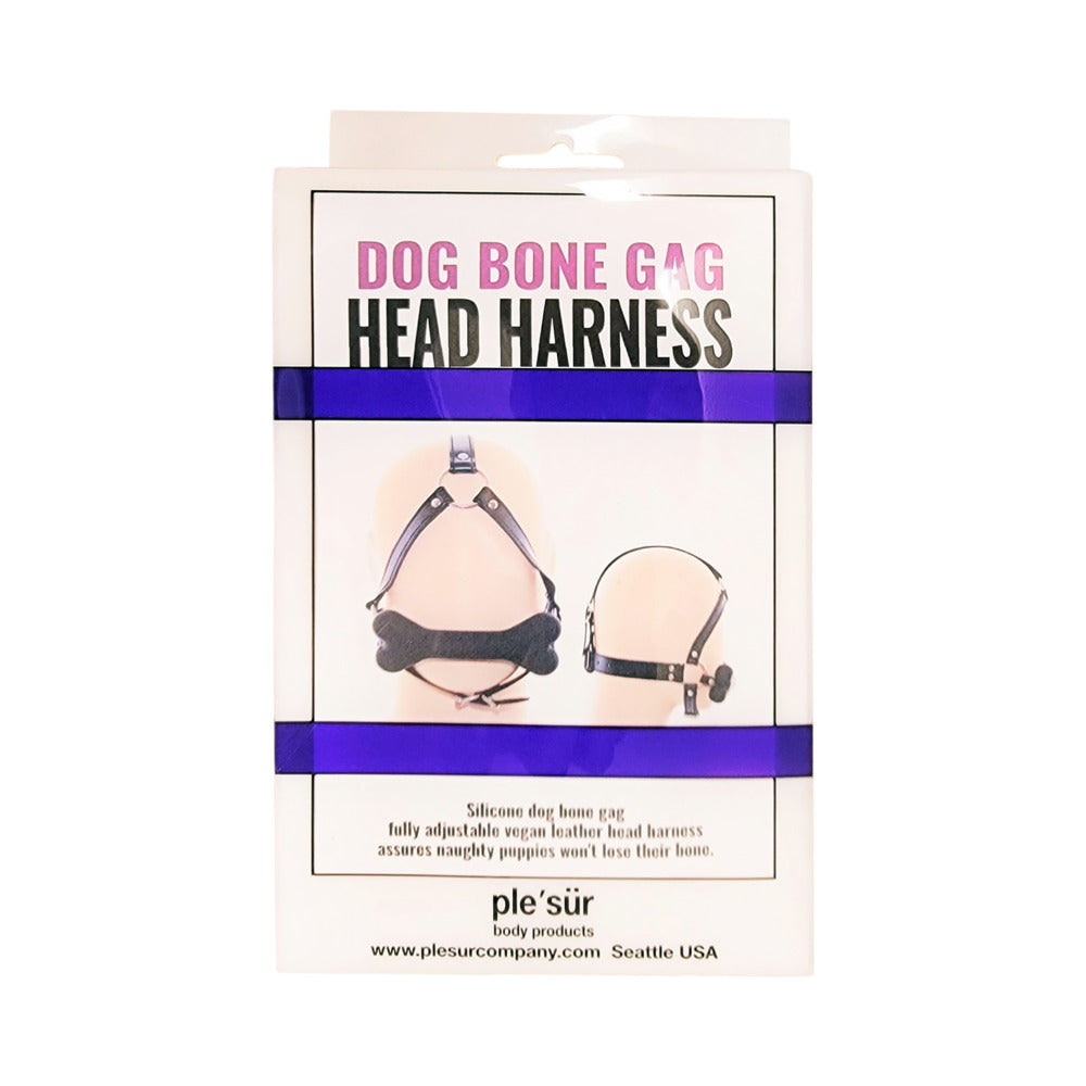 Ple''sur - Ple''sur Face Harness Dog Bone Gag - General