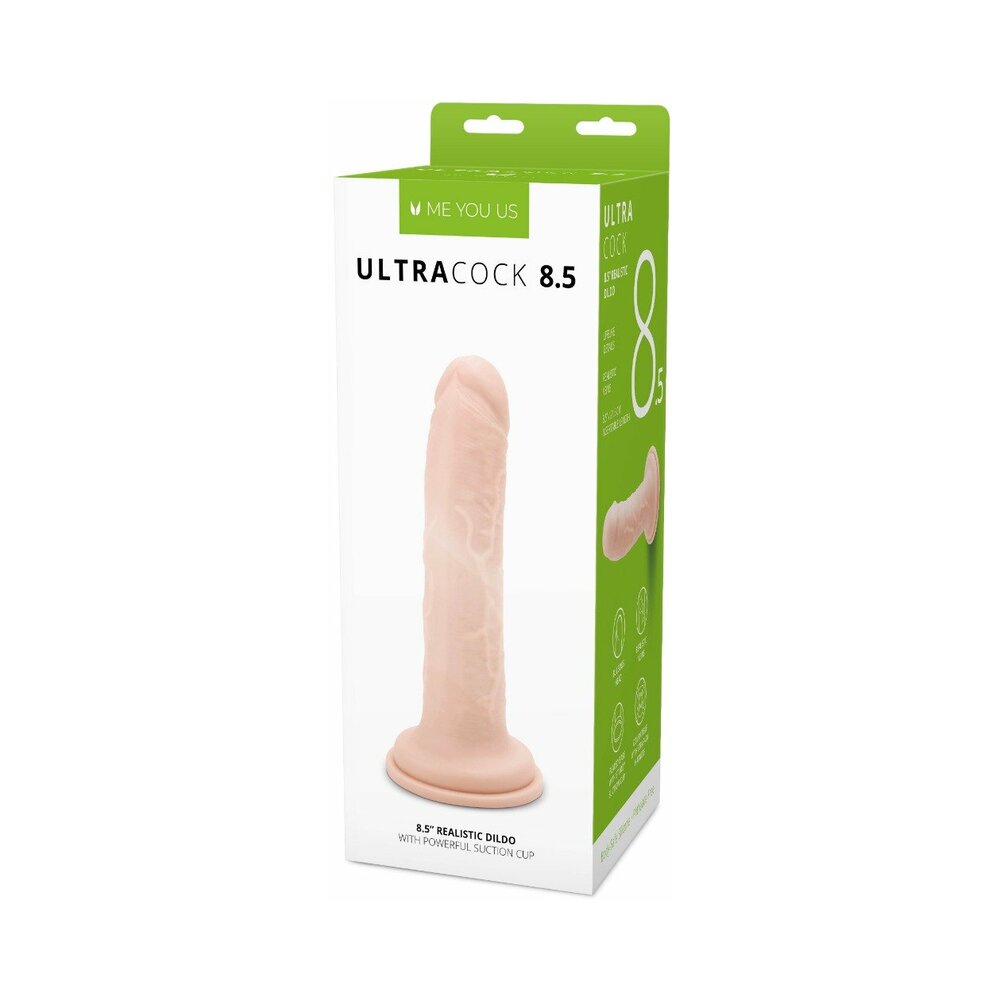 Me You Us - Me You Us Ultra Cock 8.5 in. Realistic Dildo Vanilla - Dildos - PVC