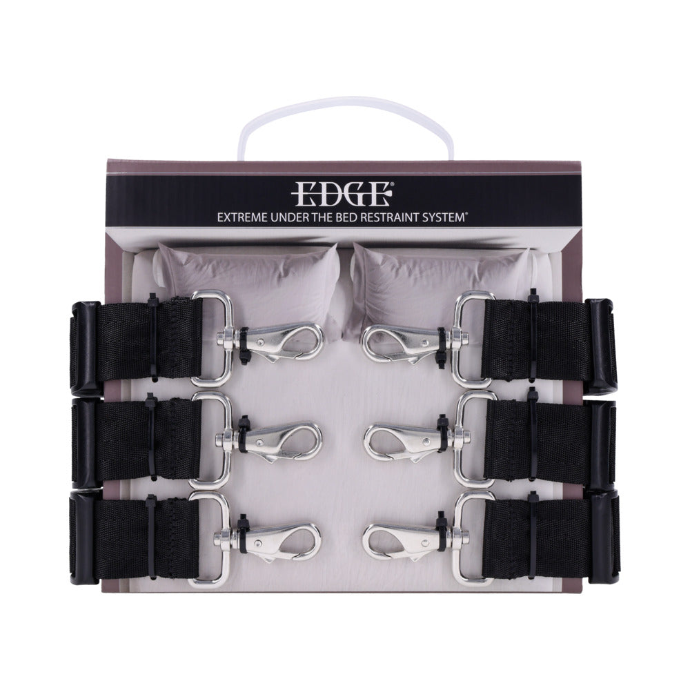 Sportsheets - Sportsheets Edge Extreme Under the Bed Restraint System - Bondage & Fetish Toys - Polypropylene