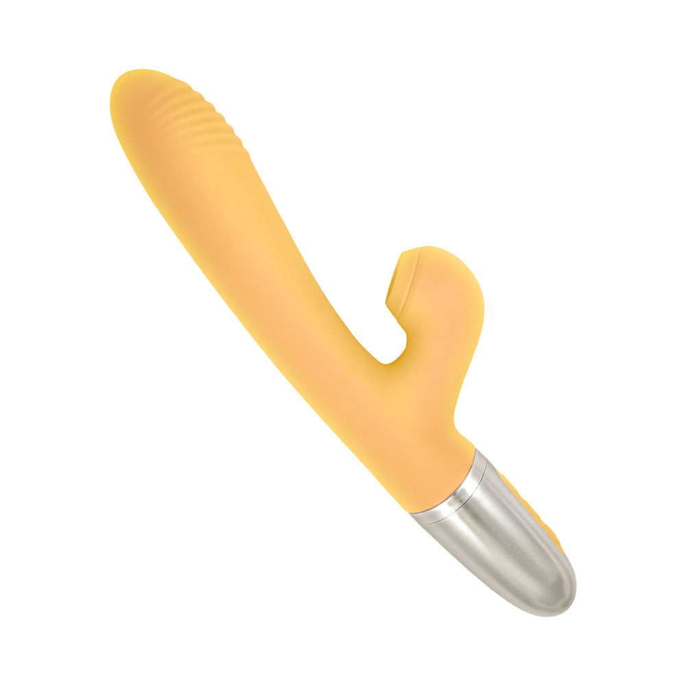 Nasstoys - Goddess Tapping Thruster Yellow - Vibrators - Silicone