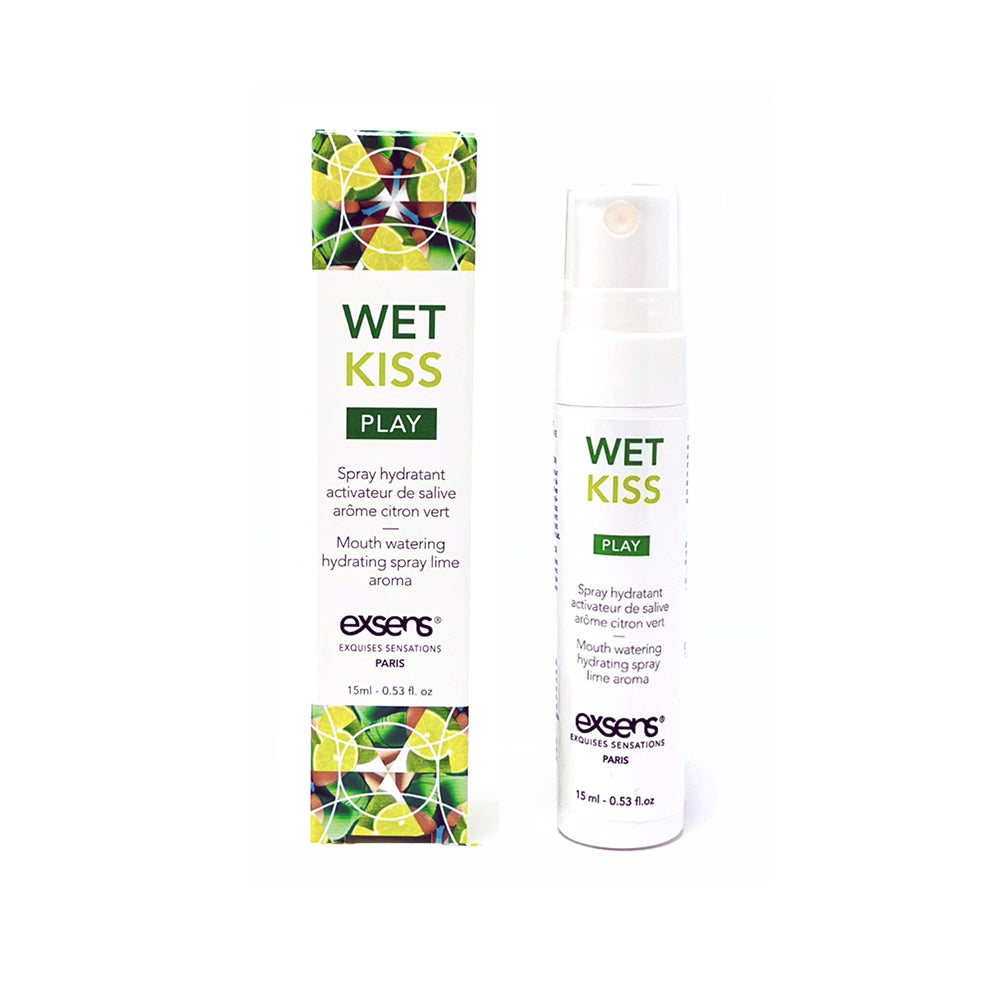 Exsens - Exsens Wet Kiss Lime Moisturizing Saliva Spray 15ml - Supplements & Enhancers
