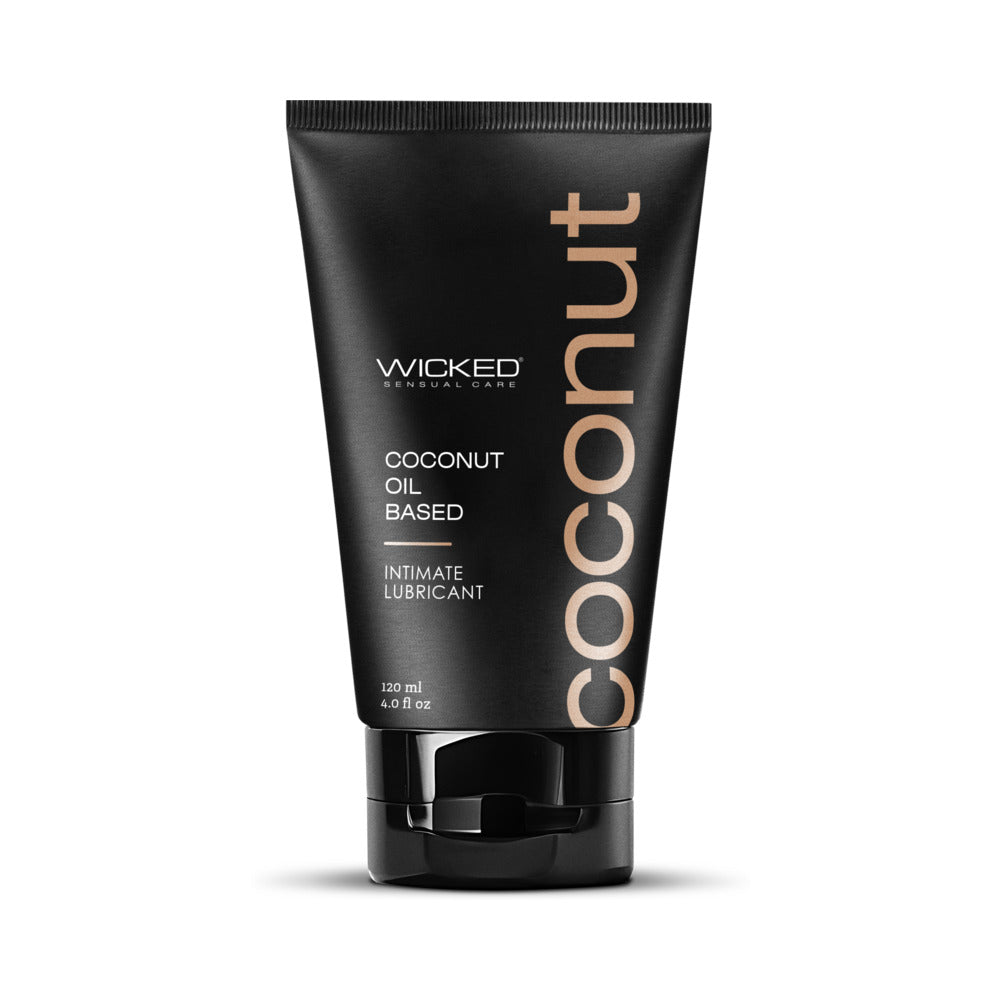 Wicked - Wicked Coconut Oil Based Lubricant 4 oz. - Lubricants, Creams & Glides - Liquid